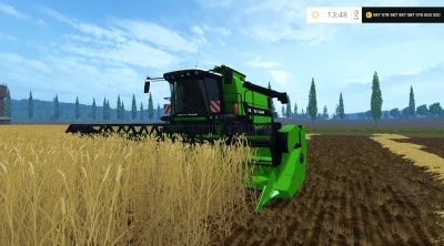 DEUTZ FAHR 7545 RTS NEW GREEN BLACK TUNING V1.3