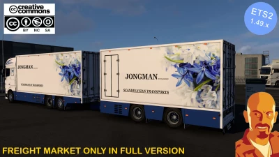 FLOWER SHUTTLE BDF TRAILER ETS2 1.49.x