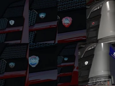 Front Badge for Scania RS NextGen 1.49