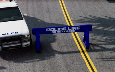 Modern Police Barrier v1.0