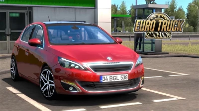 Peugeot 308 2018 + Interior v1.150 1.49.x