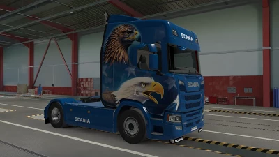 Scania R NG Eagle Airbrush Skin 1.49