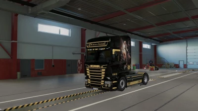Scania RJL Black Gold Skin v1.0