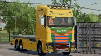 Scania S520/730 V8 Flatbed v1.0.0.0