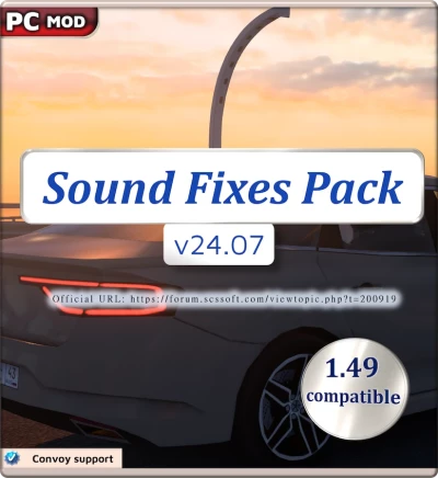 ATS Sound Fixes Pack v24.07