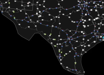 Texas Frontage Roads Project + TFRP Border Addon v1.4 1.49
