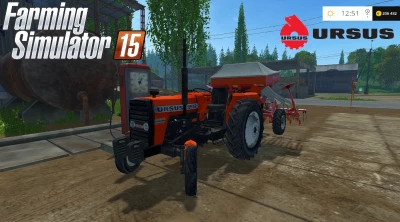 URSUS 3512 2WD PERKINS TUR CZERWONY BEZ KABINY V2.0