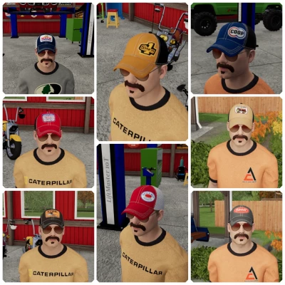 Vintage Style Ball Caps v1.0.0.0