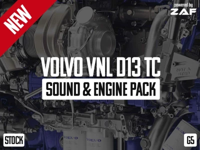 Volvo VNL D13TC Sound & Engine Pack v1.0 1.49