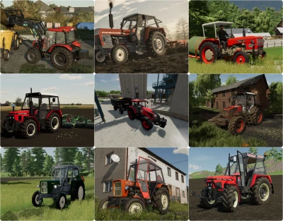 Zetor + Ursus Tractors Pack v1.0.0.0