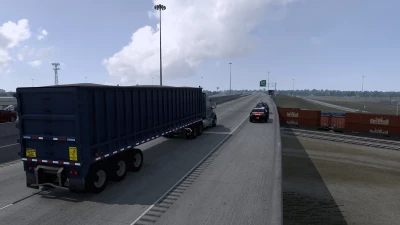 1996 FABREX WALKINGFLOOR BULK FOOD TRAILER v1.0