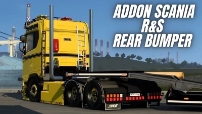 Addon Scania R/S Rear Bumper + Accessories v1.0 1.49