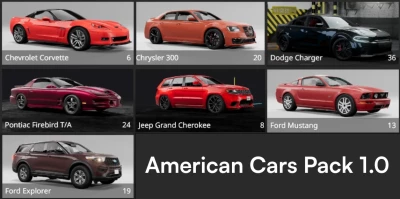 American Cars Pack v1.0