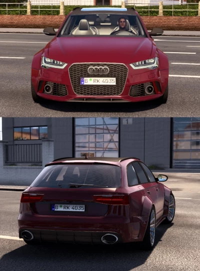 [ATS] Audi A6/RS6 Prior Design 2016 v1.1