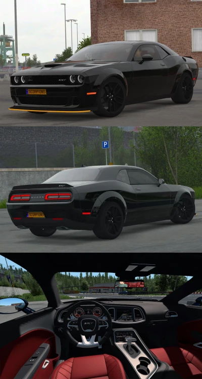 [ATS] Dodge Challenger SRT Hellcat Widebody 2018 v1.7 - 1.50