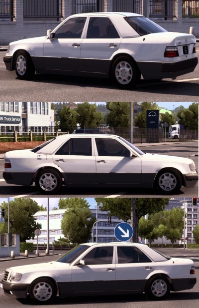 [ATS] Mercedes-Benz 250D W124 (1998) v1.2 - 1.49