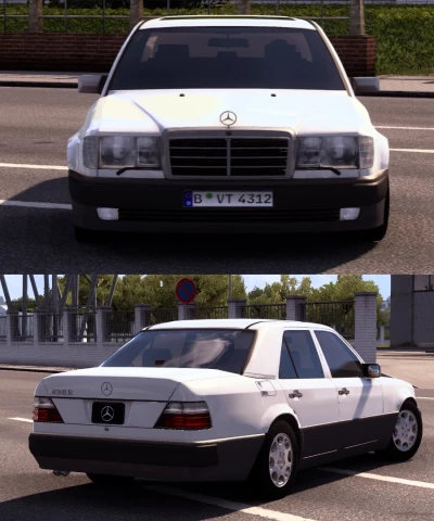 [ATS] Mercedes-Benz 250D W124 (1998) v1.2 - 1.49