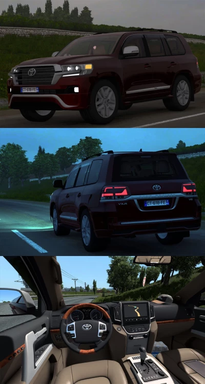 [ATS] Toyota Land Cruiser 200 2012 v1.7 - 1.50
