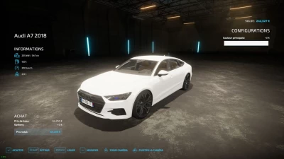 Audi A7 2018 Edit Version FR v1.0.0.0
