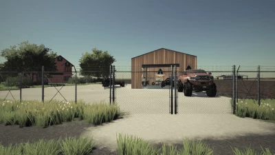 Barb Wire Chain Link Fence + Gates v1.0.0.0