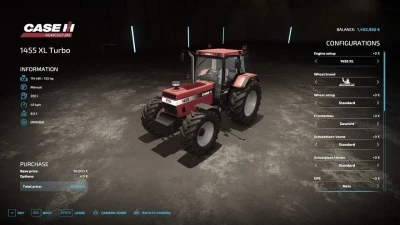 Case IH 1455 XL Turbo v3.9.0.0