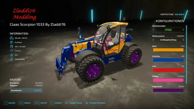 Claas Scorpion 1033 v1.0.0.0