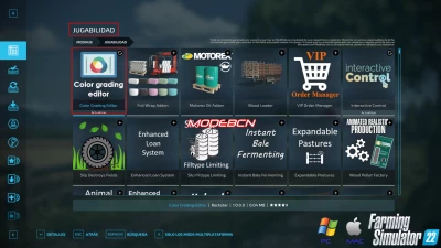 Color Grading Editor VERSIÓN EN ESPAÑOL V1.0.0.0