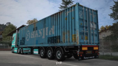 Daf XF 530 + Trailer Stebo Transport v2 1.49