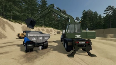 Еxcavator KrAZ v1.0.0.0
