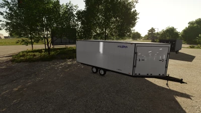 FS22 Enclosed Snowmobile Trailer CHS BETA