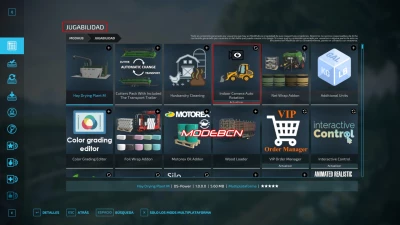 Indoor Camera AutoRotation VERSIÓN EN ESPAÑOL v1.1.0.0
