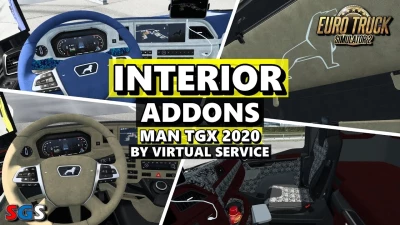 Interior Addons MAN TGX 2020 v1.5 1.49