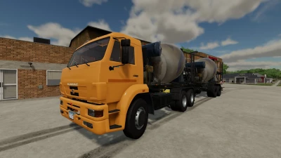 Kamaz 45143 concrete mixer v2.0.0.0