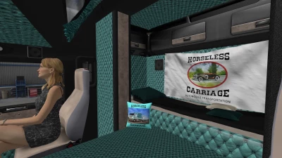 KENWORTH K100 HORSELESS CARRIAGE + TRAILER ATS 1.50.x