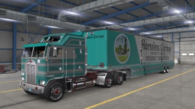 KENWORTH K100 HORSELESS CARRIAGE + TRAILER ATS 1.50.x