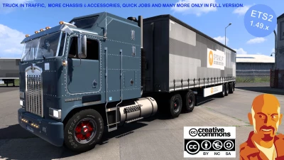 KENWORTH K100 v6.0 ETS2 LITE 1.49.x