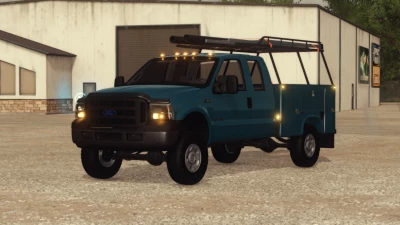 Lifted Early 2000'S F-350 XL Service Truck Release v1.0.0.0