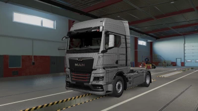 Man TGX GX/GM/GN Metallic Template v1.0