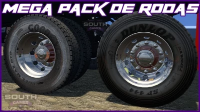 MEGA PACK DE PNEUS E RODAS V1 V1.49