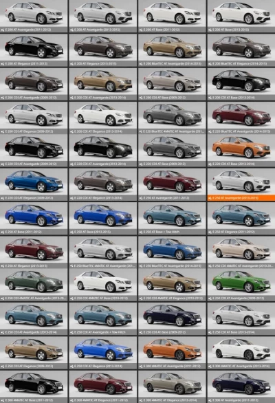 Mercedes-Benz W212 (2009-2012 / 2013-2015) + AMG 100 Configurations 0.31.x