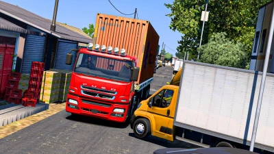 New Narrow Roads Map Mod For ETS2 1.49 and 1.50
