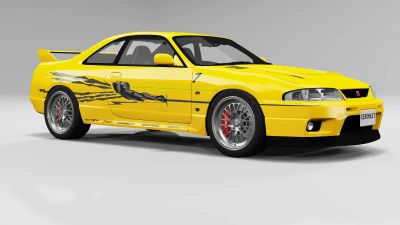 NISSAN SKYLINE GT-R R33 v0.32