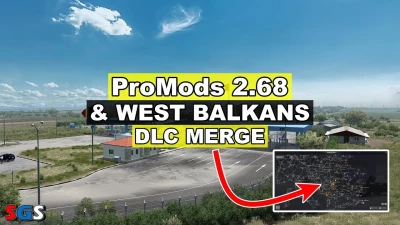 ProMods & West Balkans DLC Merge v1.5 1.49