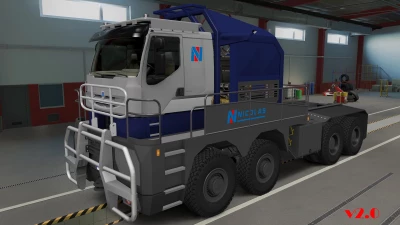 RENAULT KERAX TRACTOMAS 8X8 v2.0 ETS2 1.49.x