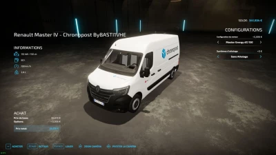 Renault Master IV Chronopost v1.0.0.0