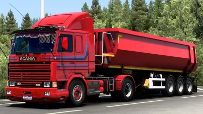 Scania 143H Truck + Interior v2.1 1.49.x