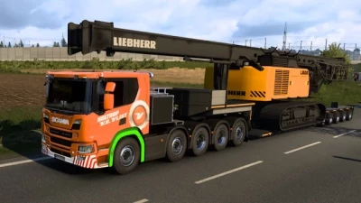 SCANIA NG P-Series Heavy Transport v1.0.8