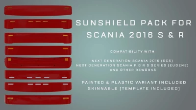 Scania NG S/R Sunsheild Pack v1.0 1.49
