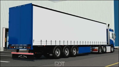Scania R580 + Trailer Petignaud Transports v3.0 1.49