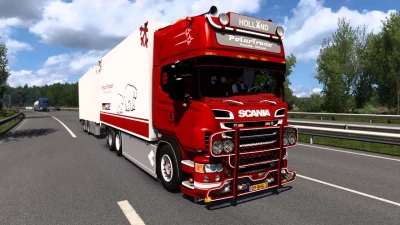 Scania R580 V8 Tandem+Trailer PolarTrans v6.0 1.49